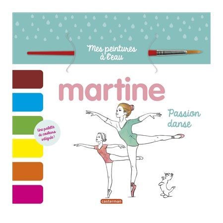 Martine : Passion danse : Mes peintures à l'eau