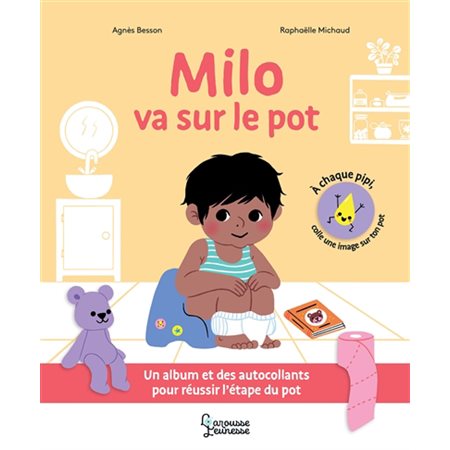 Milo va sur le potUn album et des autocollants pour réussir l'étape du pot