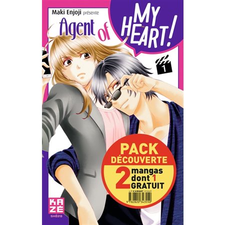 Agent of my heart : Pack découverte : Tomes 1 & 2 : 2 mangas dont 1 gratuit : ADT