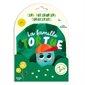 La famille tortue : Mes comptines accordéon : Un livre tissu éco-responsable !