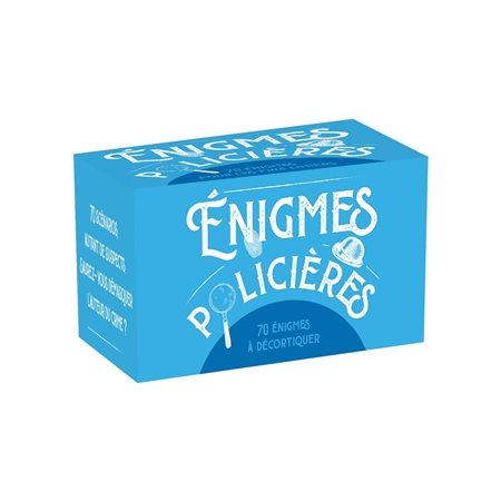 Enigmes policières : 75 énigmes à décortiquer