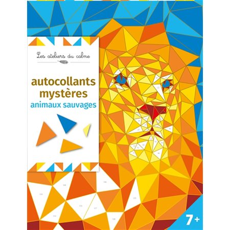 Autocollants mystères animaux sauvages : 7+ : Les ateliers du calme