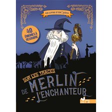 Sur les traces de Merlin l'enchanteur : 40 énigmes à résoudre : Un livre d'enquête