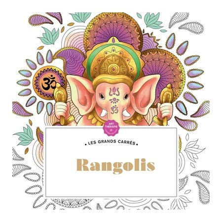 Rangolis : Art-thérapie. Les grands carrés