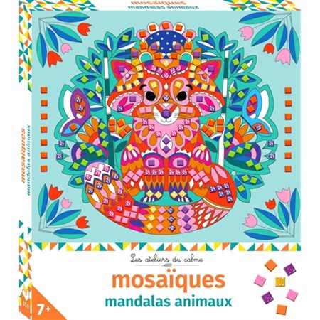 Mosaïques mandalas animaux : Les ateliers du calme