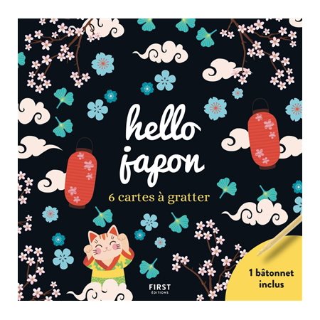 Hello Japon : 6 cartes à gratter