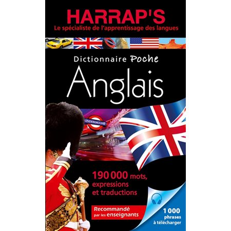 Harrap's dictionnaire poche anglais : Anglais-français, français-anglais