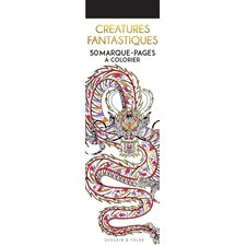 Créatures fantastiques : 50 marque-pages à colorier