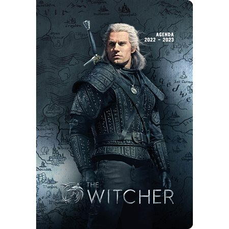 Agenda 2022-2023 : The Witcher : 1 jour  /  1 page : De septembre 2022 à août 2023