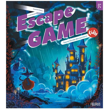 Escape game kids : Sauve l'école des sorciers ! : 7+