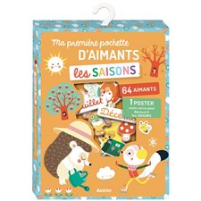 Les saisons : Ma première pochette d'aimants : 64 aimants + 1 poster recto verson pour découvrir les saisons