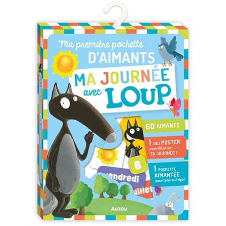 Ma journée avec Loup : Ma première pochette d'aimants