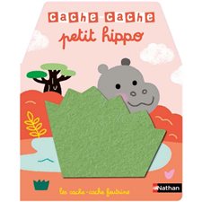 Cache-cache petit hippo : Les cache-cache feutrine