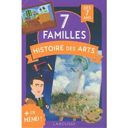 7 familles histoire des arts : + un mémo ! : Dès 7 ans