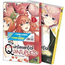 The quintessential quintuplets : Pack offre découverte T01 et T02 : Manga : ADO