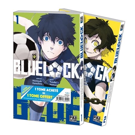 Blue lock : Pack offre découverte T01 et T02 : Manga : ADO