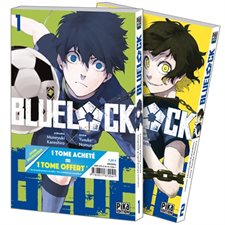 Blue lock : Pack offre découverte T01 et T02 : Manga : ADO