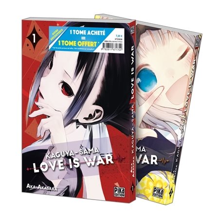 Kaguya-sama : Love is war : Pack offre découverte T01 et T02 : Manga : ADT