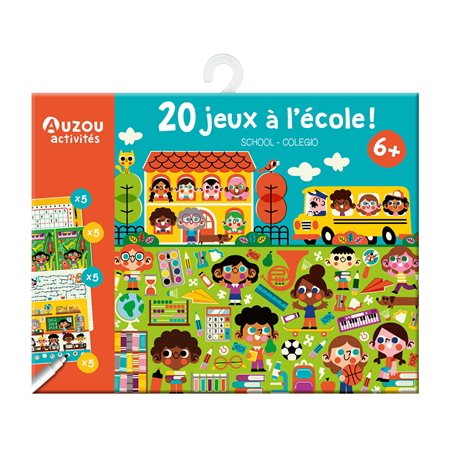 20 jeux à l'école ! : School : Colegio : Auzou activités