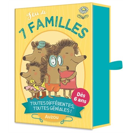 Jeu de 7 familles : Toutes différentes, toutes géniales ! : Dès 6 ans