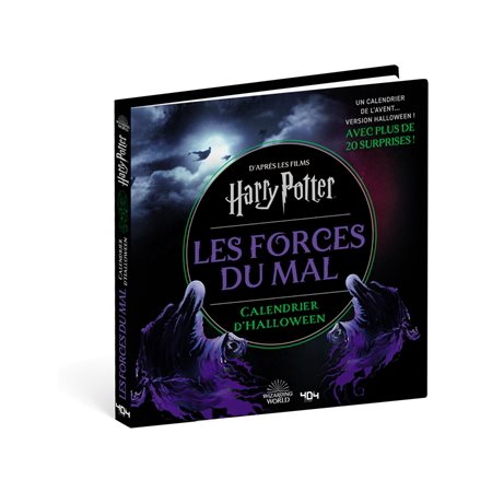 Harry Potter : Les forces du mal : Calendrier d'Halloween officiel : 13 pochettes à ouvrir ! : Avec plus de 20 surprises !