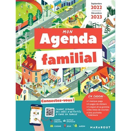 Mon agenda familial : Septembre 2022-décembre 2023