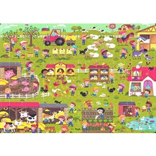 Les animaux de la ferme : Puzzle 48 pièces