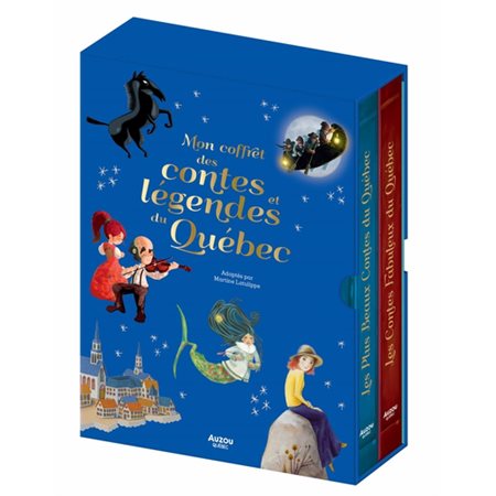 Coffret mes contes et légendes du Québec