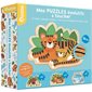 Mes puzzles évolutifs à toucher : My early learning puzzles : Mis puzles progresivos para tocar : 18 mois et + : 3 puzzles de chacun 2 pièces, 3 pièces et 4 pièces