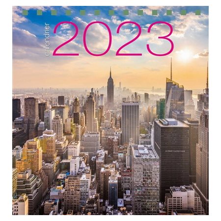 New York : Calendrier de table 2023