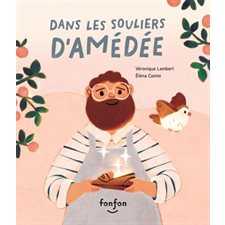 Dans les souliers d'Amédée : Couverture rigide