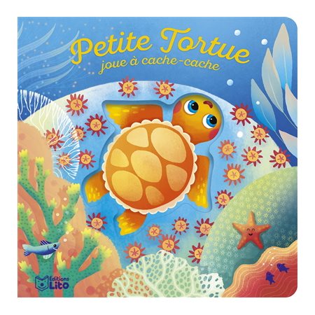 Petite Tortue joue à cache-cache : Mes p'tits livres à trous