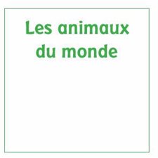 Les animaux : Poster à colorier, cherche et trouve : Atelier coloriage