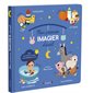 Mon premier imagier d'éveil : Mon premier imagier : Avec des volets à soulever et des matières à toucher