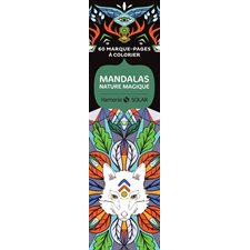 Mandalas nature magique : 60 marque-pages à colorier