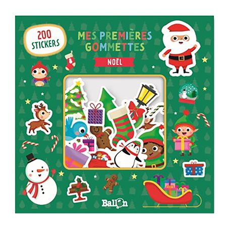 Noël : 200 stickers : Mes premières gommettes