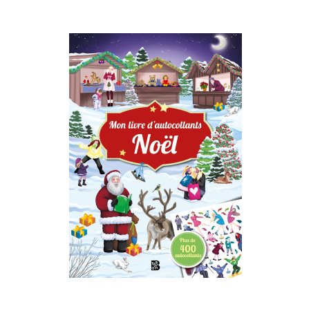 Noël : Mon livre d'autocollants : Plus de 400 autocollants