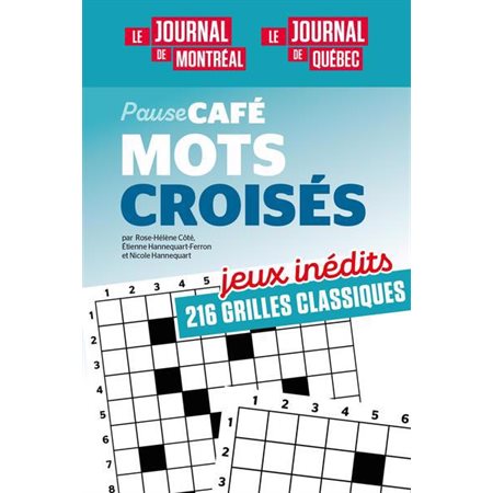 Mots croisés : Pause café