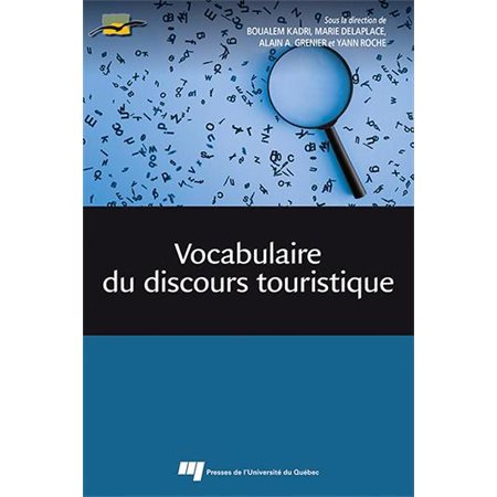 Vocabulaire du discours touristique