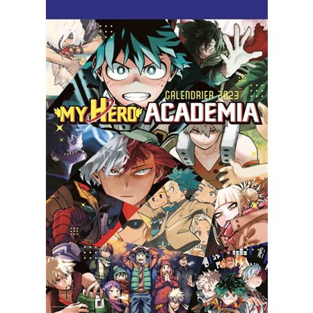 My hero academia : Calendrier 2023