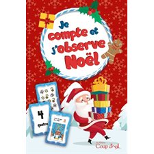 Je compte et j'observe Noël : Cartes éclair