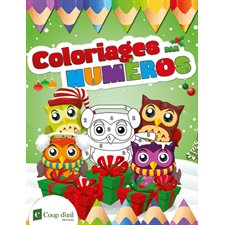 Coloriages par numéros (hiboux)