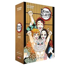 Coffret collector Demon slayer T.23 + Fanbook officiel T.02 : Manga : ADO