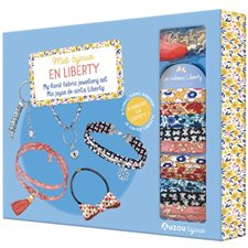 Mes bijoux en Liberty : My floral fabric jewellery set : Mis joyas de cinta Liberty : 7+