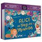 Alice au pays des merveilles : 9 illustrations à projeter au plafond : Une lumière dans le livre pour le lire dans le noir
