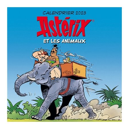 Astérix et les animaux : Calendrier 2023