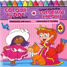 Princesses et Poupées : Coloriage au point