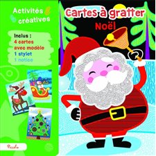 Noël : Cartes à gratter : 4-8 ans : Activités créatives