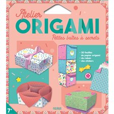 Petites boîtes à secrets : Atelier origami