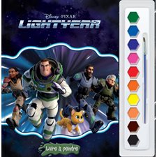 Disney Pixar : Lightyear : Livre a peindre : 3 ans et +